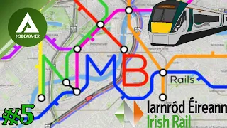 NIMBY Rails - Lanrod Eireann - Building a 1:1 Irish Rail Map - Heuston To Newbridge  Routes #5