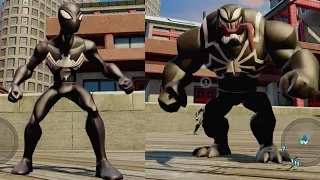 Disney Infinity 2.0 - Spider-Man Vs Venom (Vs. Mode: Waterfront) - Level 20 Characters