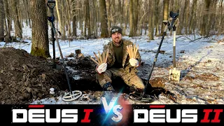 XP Deus 1 VS XP Deus 2!Тест на глибину,тест на стопку монет та розділ цілей!Хто кого!?!