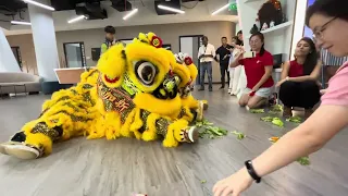 2023-01-27 | Chinese New Year | Lion Dance In Office | Level 4