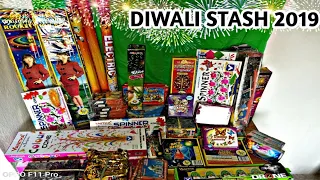 Diwali crackers stash 2019