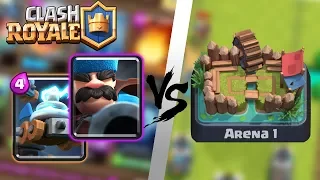 ТРОЛЛИНГ НОВЫМИ КАРТАМИ НА 1 АРЕНЕ (ОХОТНИК И МИНИ-ГЕНЕРАТОРЫ) - Clash Royale )