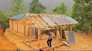 How to Build a Cheap DIY Wooden House  - Kitchen project.