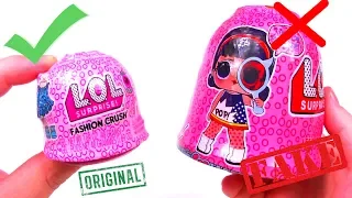 ОРИГИНАЛ LOL FASHION CRUSH SURPRISE 4 series UNDER WRAPS BIG Распаковка ЛОЛ BLIND BAGS FAKE