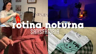 rotina noturna pós dia de trabalho 🌙