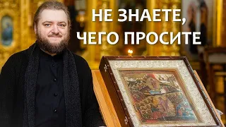 НЕ ЗНАЕТЕ, ЧЕГО ПРОСИТЕ. Отец Савва (Мажуко)