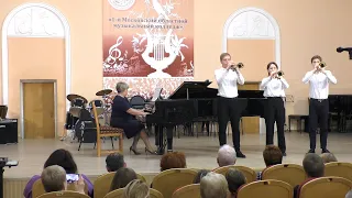 Отчётный концерт отдела духовых и ударных инструментов 1-го МОМК