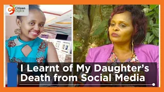 I learnt of my daughter's death through social media