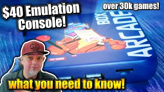 The $40 Retro Emulation Console - Things You NEED To Know! Nintendo DS, OpenBOR & MORE! Arcade Box
