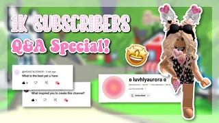 1K SUBSCRIBERS Q&A SPECIAL!!✨🎀
