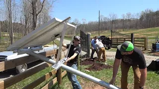 Serious Gate Install on the Farm!