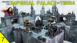 Scrapping $4000 Titans for parts to build the Imperial Palace on Terra Warhammer Scenery