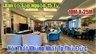 Bán lỗ 15 tỷ Siêu Biệt Thự 10 X 25M trong khu đô thị Vạn Phúc City tại Tp Thủ Đức