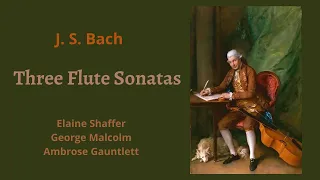 Three Flute Sonatas. Johann Sebastian Bach