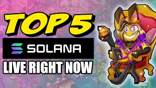 TOP 5 PLAY TO EARN GAMES on Solana You Can Play Right Now!