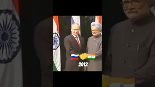 Long live Indian ❤️ Russian friendship 🇮🇳🤝🇷🇺 | Two legends #Shorts #india #russia  #putin