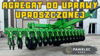 Agregat do uprawy uproszczonej 👌 SIANIE PO ŚCIERNISKU 😎 🍀