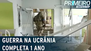 Guerra entre Rússia e Ucrânia completa um ano | Primeiro Impacto (23/02/23)