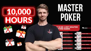 10,000 Hours To Master Poker (Or not?)