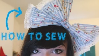 How to sew: A Lolita Bow