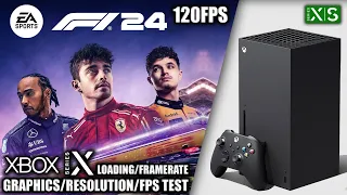 F1 24 - Xbox Series X Gameplay + FPS Test