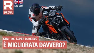 KTM 1390 Super Duke EVO - Prova in pista della nuova maxi Naked di Marttighofen. È davvero migliore?