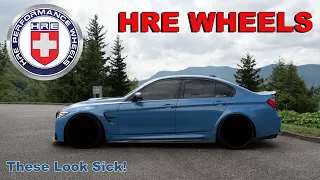 HRE WHEELS ON MY F80 M3!!!! *Wheel Reveal*