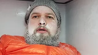 i stayed the night in a freezer