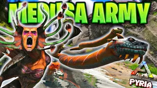 MEDUSA ARMY ATTACKED ME - Ark Survival Evolved - ARK PYRIA - DAY 9 - IamBolt Gaming