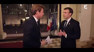 Interviewé à l'Élysée par Laurent Delahousse | Emmanuel Macron