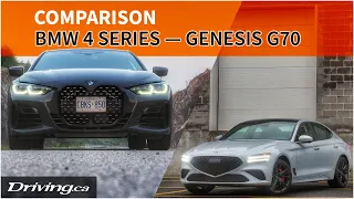 Genesis G70 vs BMW 4-Series: Key impressions after 4,000 km of testing | Driving.ca
