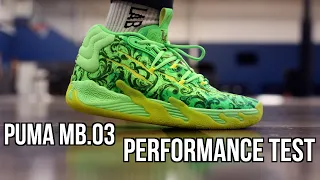 MB03 Performance Test | Lamelo's BEST Shoe So FAR?