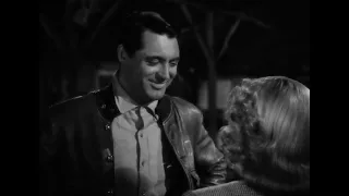 Cary grant and Jean Arthur flirting. (only angels have wings- 1939)
