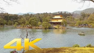 Kinkaku-ji Temple Golden Pavilion, Kyoto - Long Take【京都・金閣寺】 4K