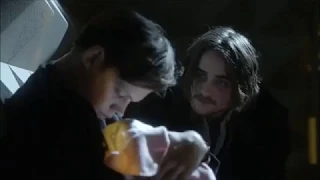 Bill Skarsgård and baby Valeria Skarsgård