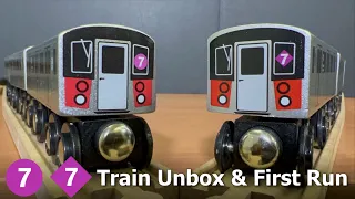 Munipals MTA R188 7 Local & Express Train Mega Unbox & First Run