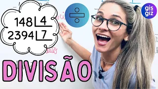 DIVISÃO COM UM NÚMERO NA CHAVE Prof. Gis/