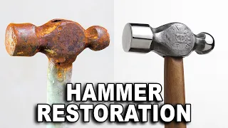 BALL PEEN HAMMER RESTORATION #hammer #restoration