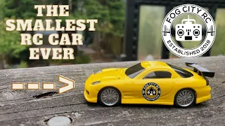 Smallest RC Car Ever!  1:76 Turbo Racing Remote Control Sports Car