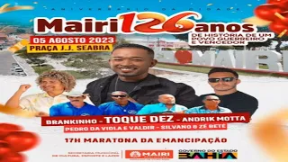 TOQUE DEZ   MAIRI   BA   AO VIVO   2023