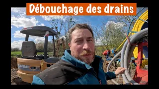 Trop de pluie = débouchage des drains !