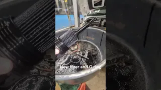 How to change oil and filter in Mercedes sprinter diesel