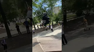 Жестко упал на bmx❤️