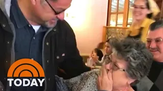 Son’s Surprise Reunion After 7 Years Sends Mom Into Tears