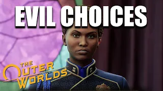 Top 5 Most EVIL CHOICES in The Outer Worlds