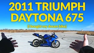 2011 Triumph Daytona 675 First Ride!!