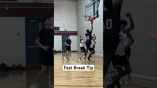 Basketball Fast Break Tips