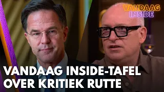 Vandaag Inside-tafel reageert op reden van Mark Rutte om niet meer langs te komen | VANDAAG INSIDE