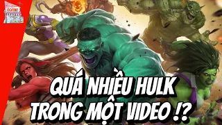 NHỮNG NHÂN VẬT ĐÃ TỪNG HÓA THÀNH HULK | KIẾN THỨC BÊN LỀ | TẠP HÓA COMIC