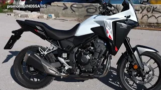 HONDA NX500 STOCK EXHAUST SOUND